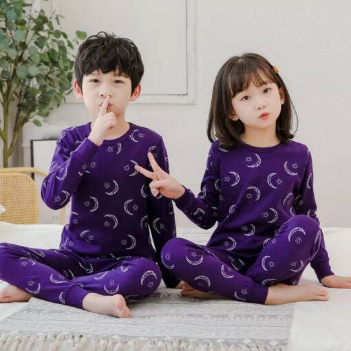 Cute moon Kids Night Suit