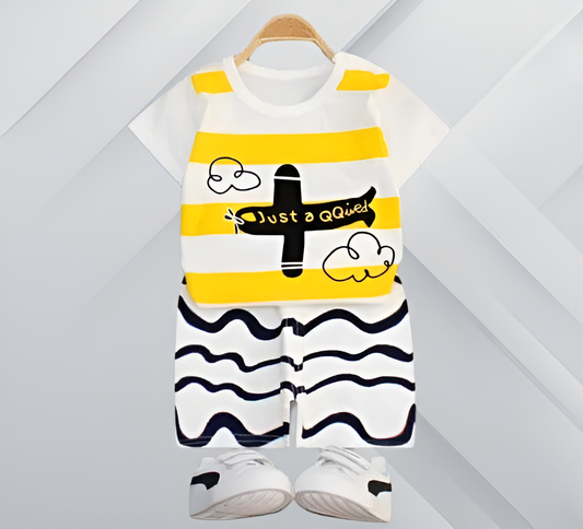 Aeroplane Printed Kids wear