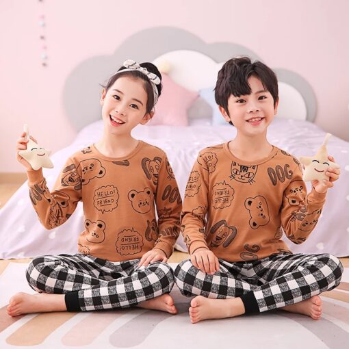 Cute Hello Friend Kids Night Suit