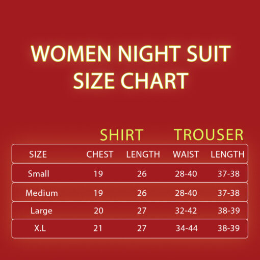 Cute Half Vacationing Ladies night suit